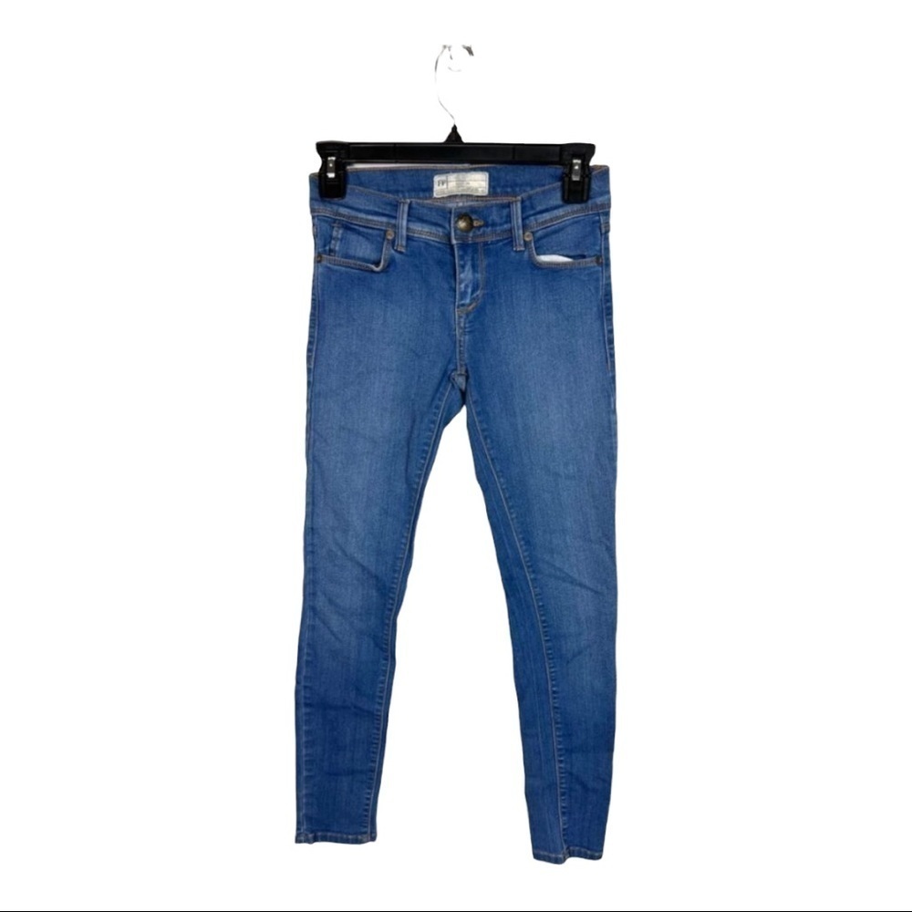 Free people straight skinny jeans